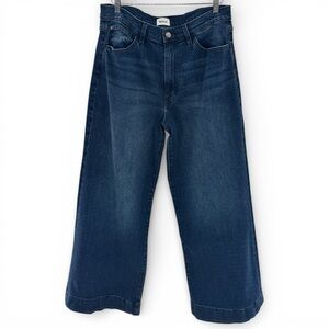 NWT Hudson Jolene Wide Leg Jeans Walker Dark Wash High Rise 30x32